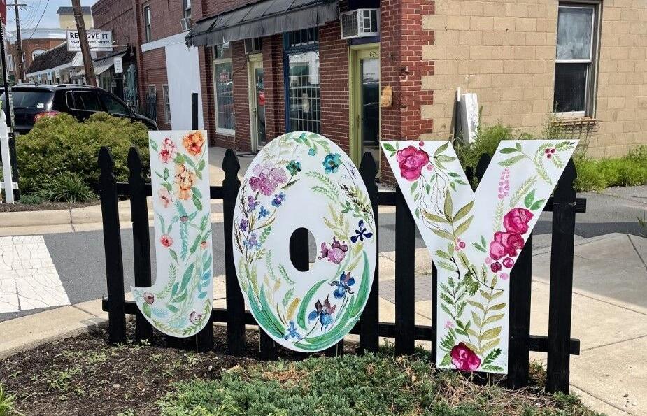 Purcellville painted words